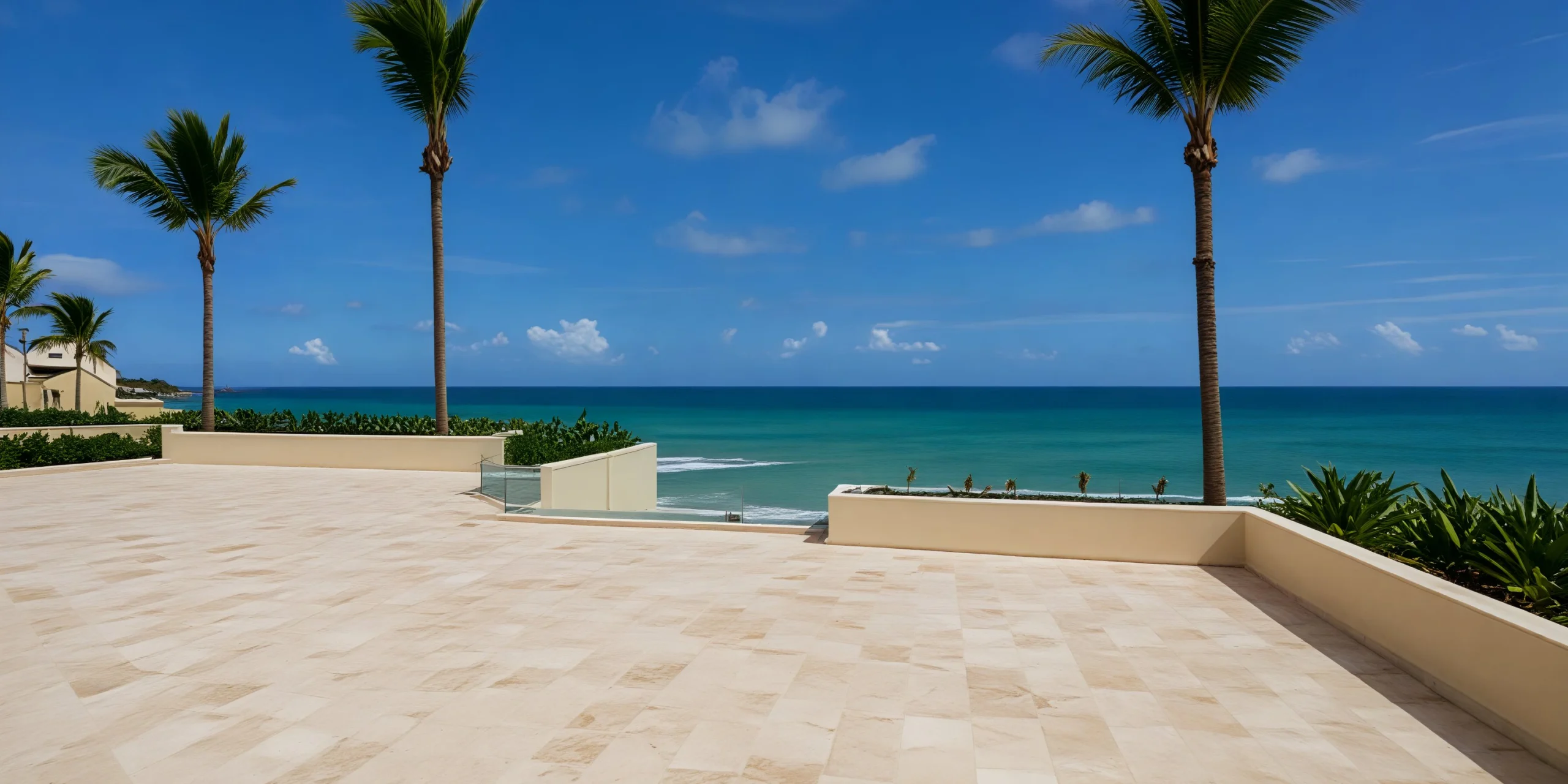 Beachfront Terrace ceremony and reception venue at Secrets Mirabel Cancun Resort & Spa